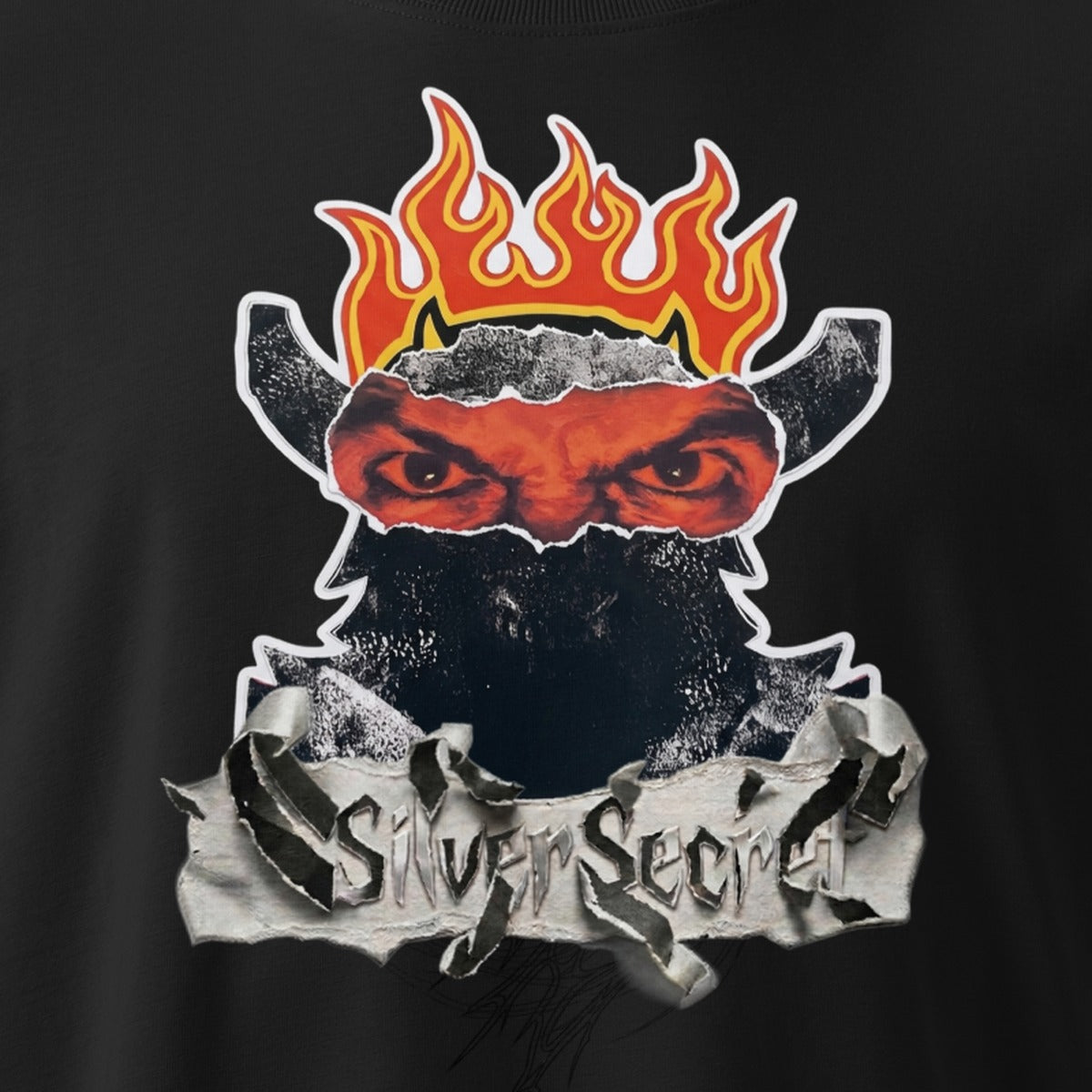 BLK FYA Tee artwork close-up
