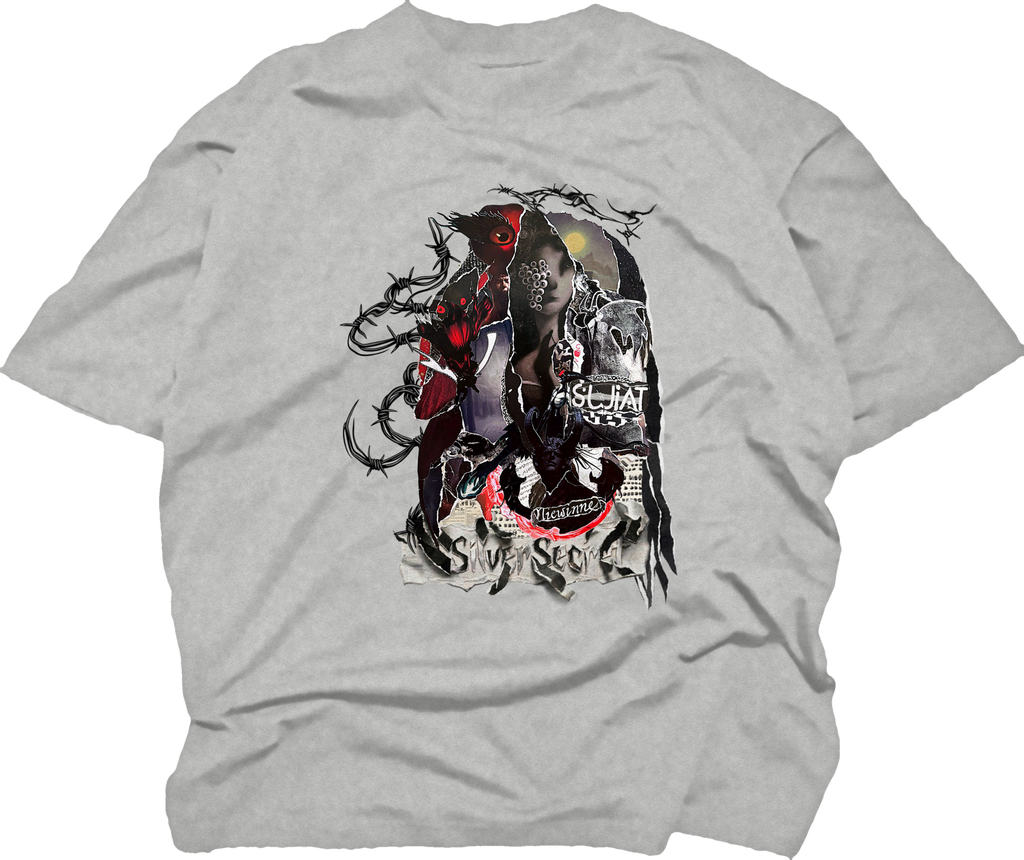 WKD Tee in heather grey